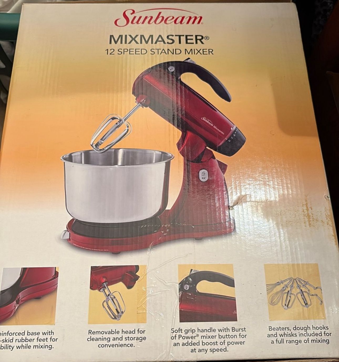 Sunbeam Mixmaster 12 Speed Stand Mixer *BRAND NEW*