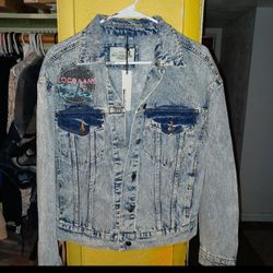 New Medium Acid Was Vintage Jean Jacket Paid $50