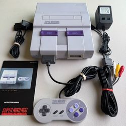 Super Nintendo. SNES Console