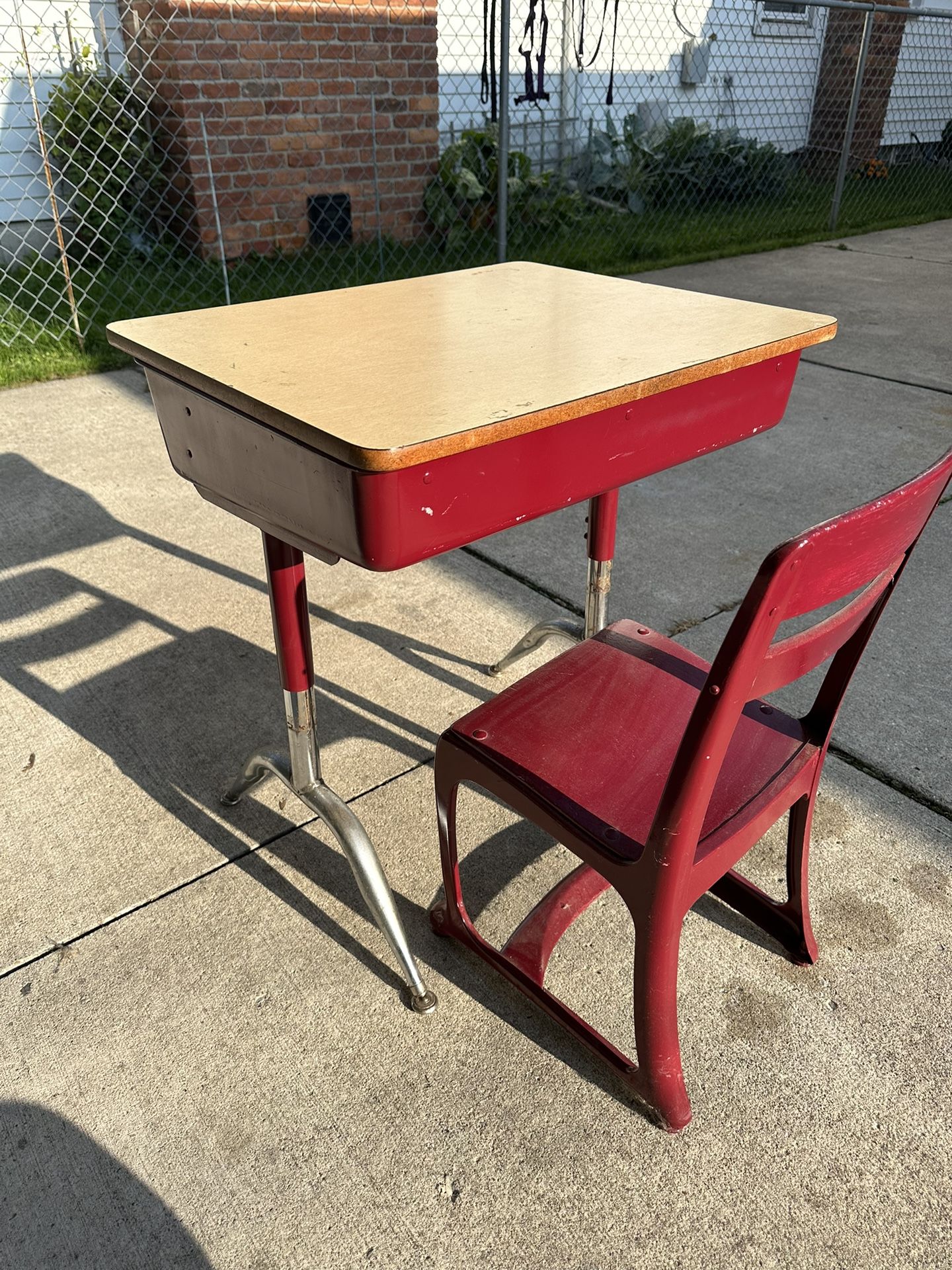 Vintage Elementary School Desk