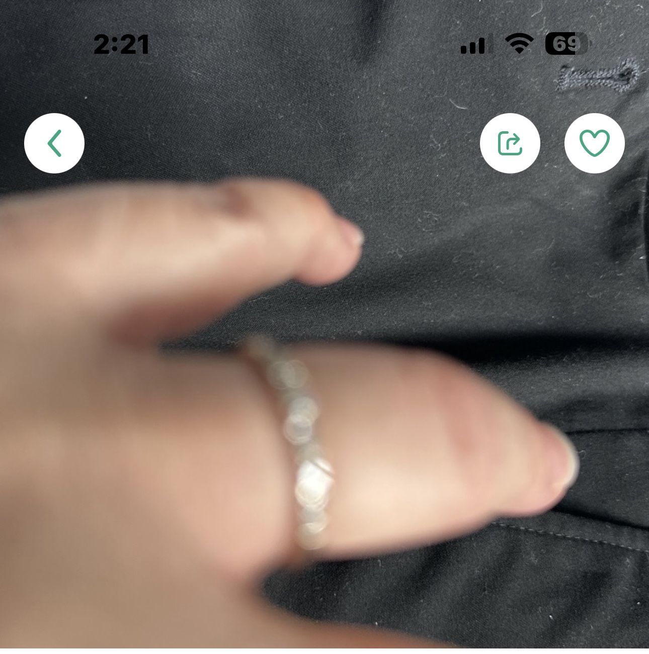 Ready Diamonds Ring Size 7 With Receive Buy From FredMeyer Jewelry Shose Size 37