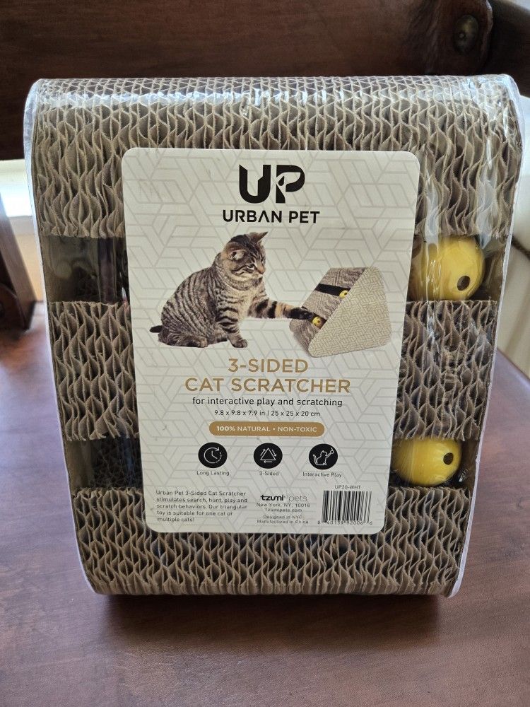 3-Sided Cat Scratcher
