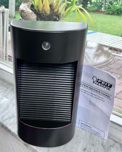Open Box  Feit Electric 12.5W 250 Lumens Bronze LED Half Moon Dusk to Dawn Wall Outdoor Security  Light.