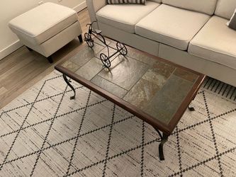 Tile coffee table and matching Side Table
