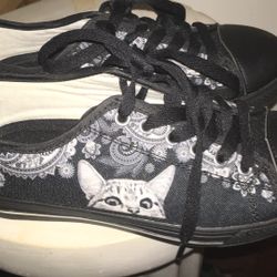 Converse Style CAT 🐈‍⬛ shoes