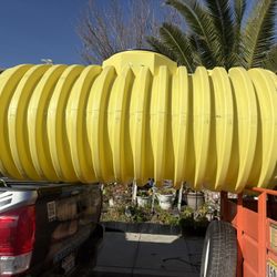 500 Gal. Yellow Polyethylene Single Compartment Septic Tank