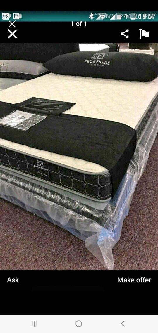 queen size new thick bed can deliver