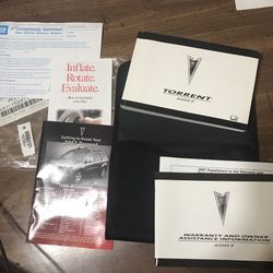 Torrent Owners Manual. Great Condition .