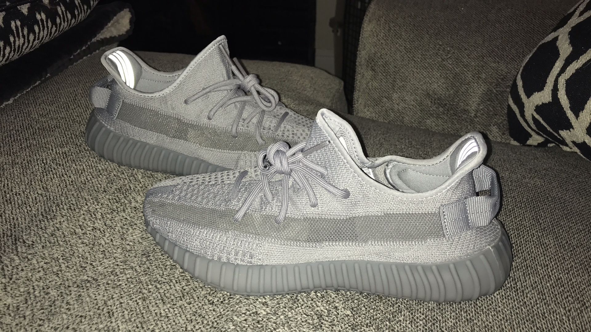 Adidas Yeezy 350 v2 Boost Steel Grey IF3219 Size 10 New Deadstock