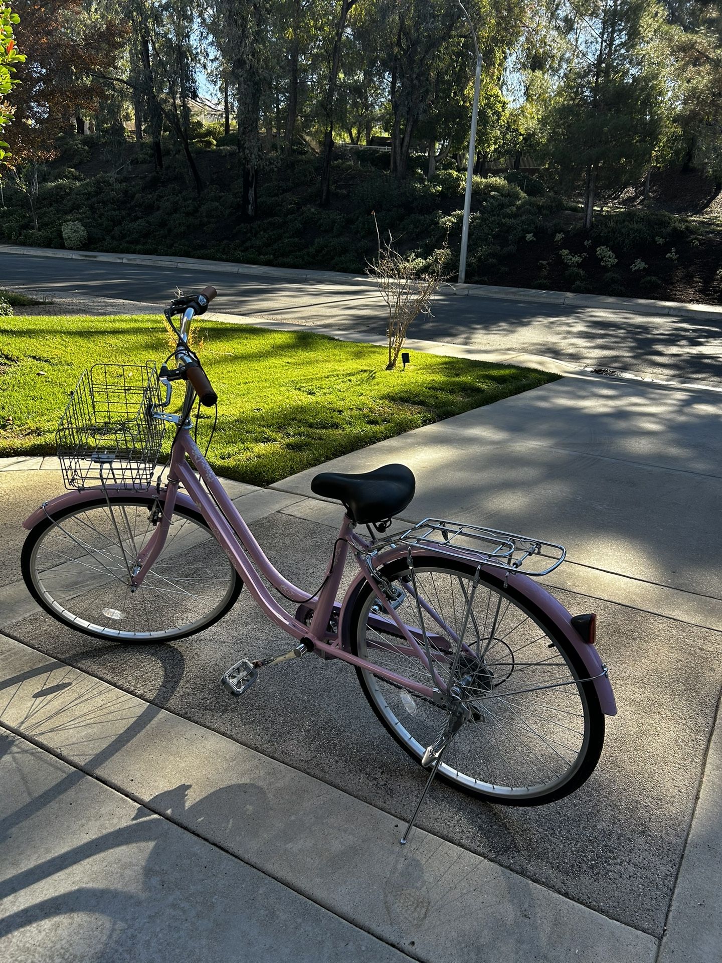 Pink bike