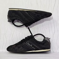 Zapatillas Coach Henrietta Signature C de Mujer Negro Talla 9M A1468