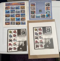 USPS Commemorative Stamp Sheets Collection