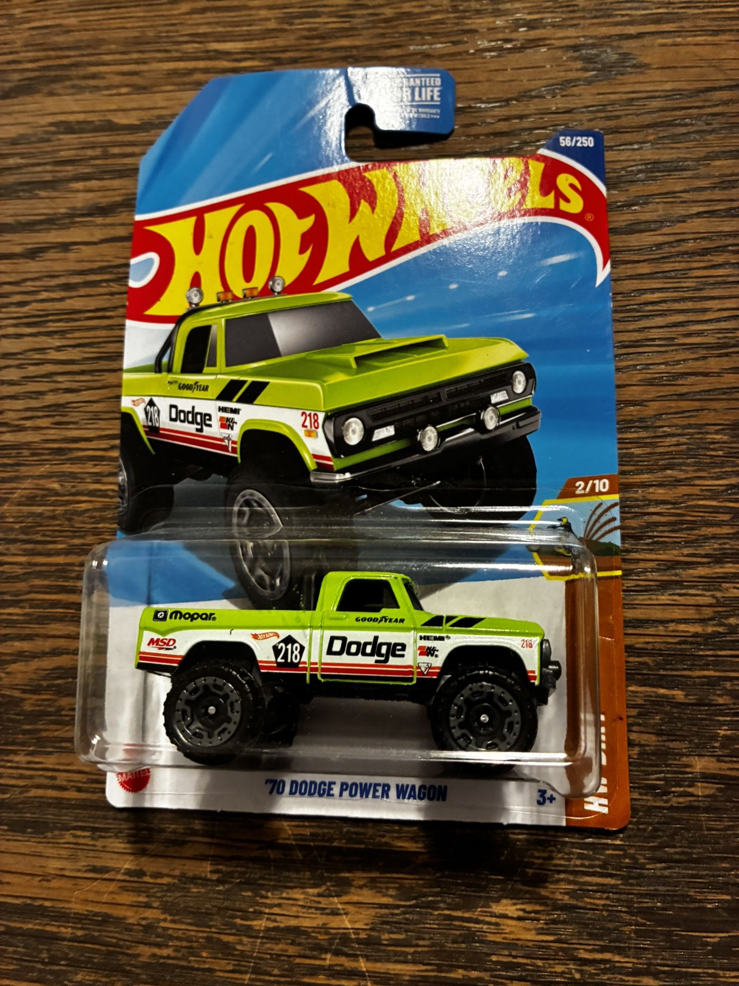 Hot Wheels 70 Dodge Power Wagon 2025 C Case