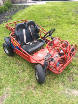 Go kart 125cc .3 speed. 2 seats
