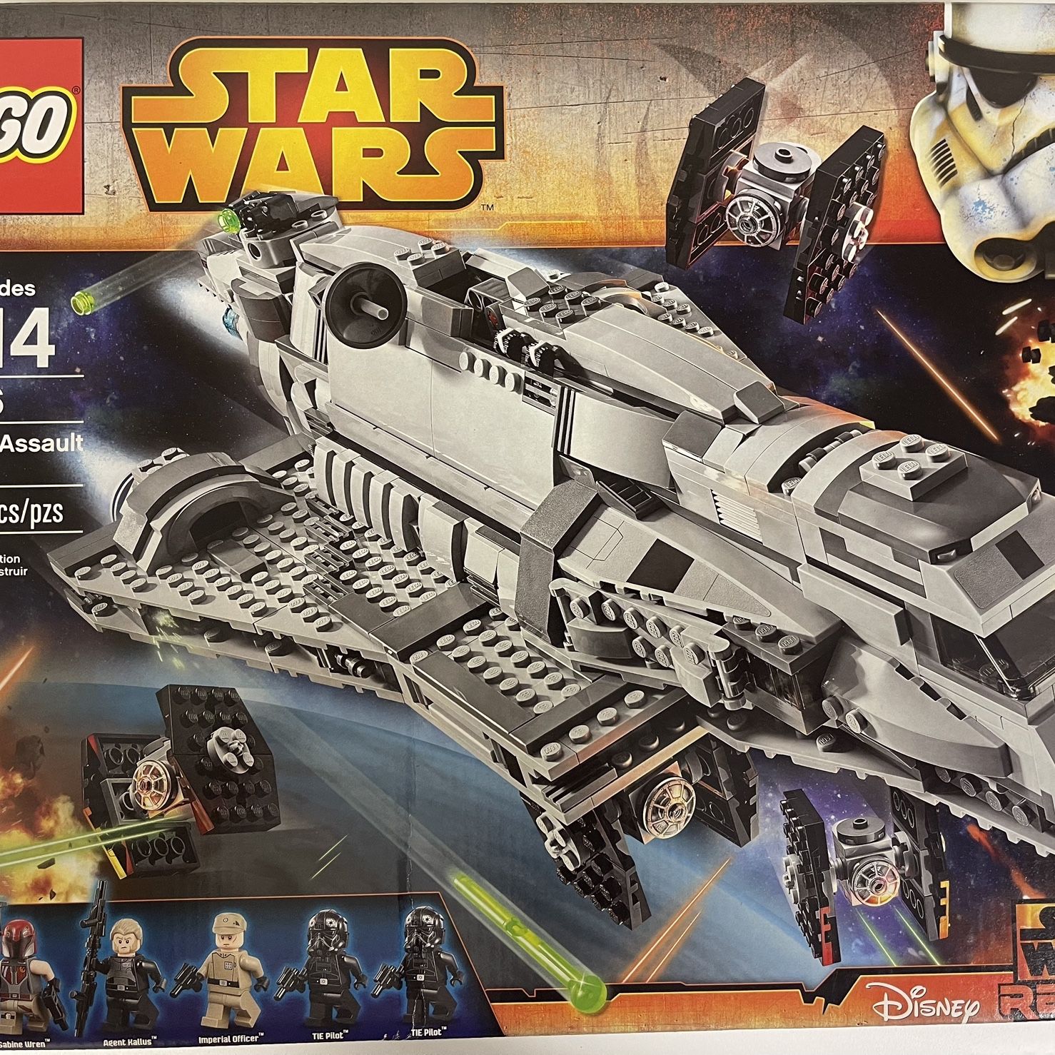 Lego Star Wars 75106 Imperial Assault Carrier for Sale in Pembroke 