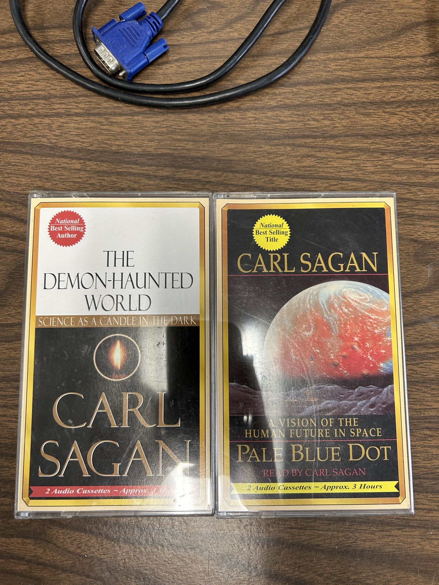 Carl Sagan’s The Demon-Haunted World and Pale Blue Dot Audio Books