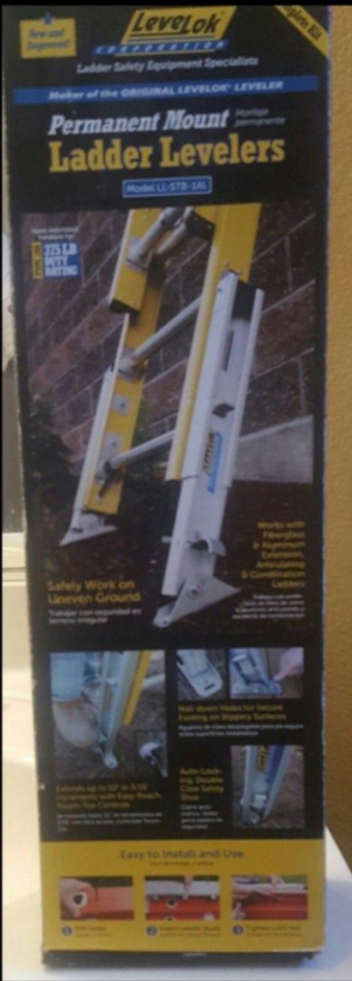 New Levelok Ladder Permanet Mount Style Leveler (LL-STB-1AL)