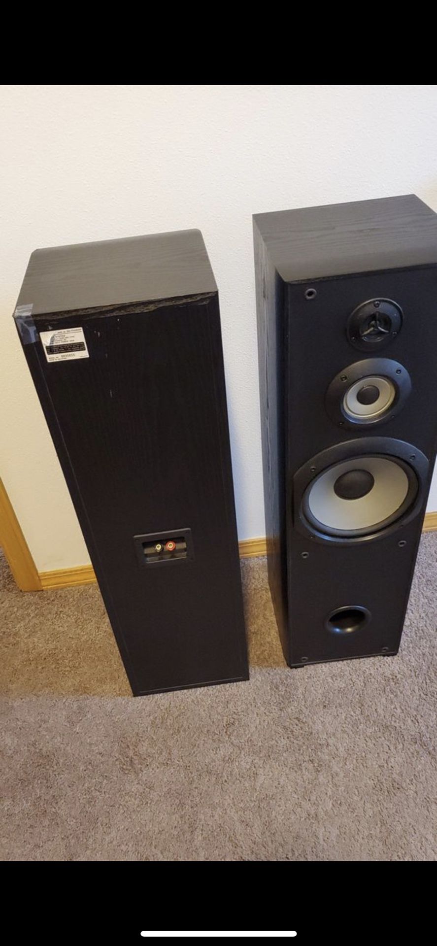 Sony SS-5000P tower speakers