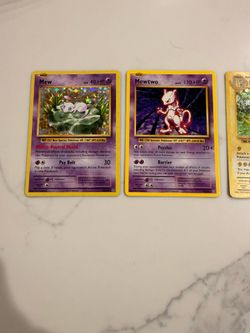 Rare Pokémon cards