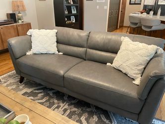 Like New Leather Sofa
