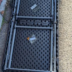Foldable Table Black 