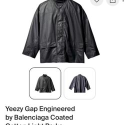 Yeezy Gap Engineered by Balenciaga Coated Cotton Light Parka