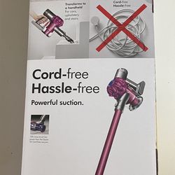 Dyson Cord Free V6 Vacuum Pink
