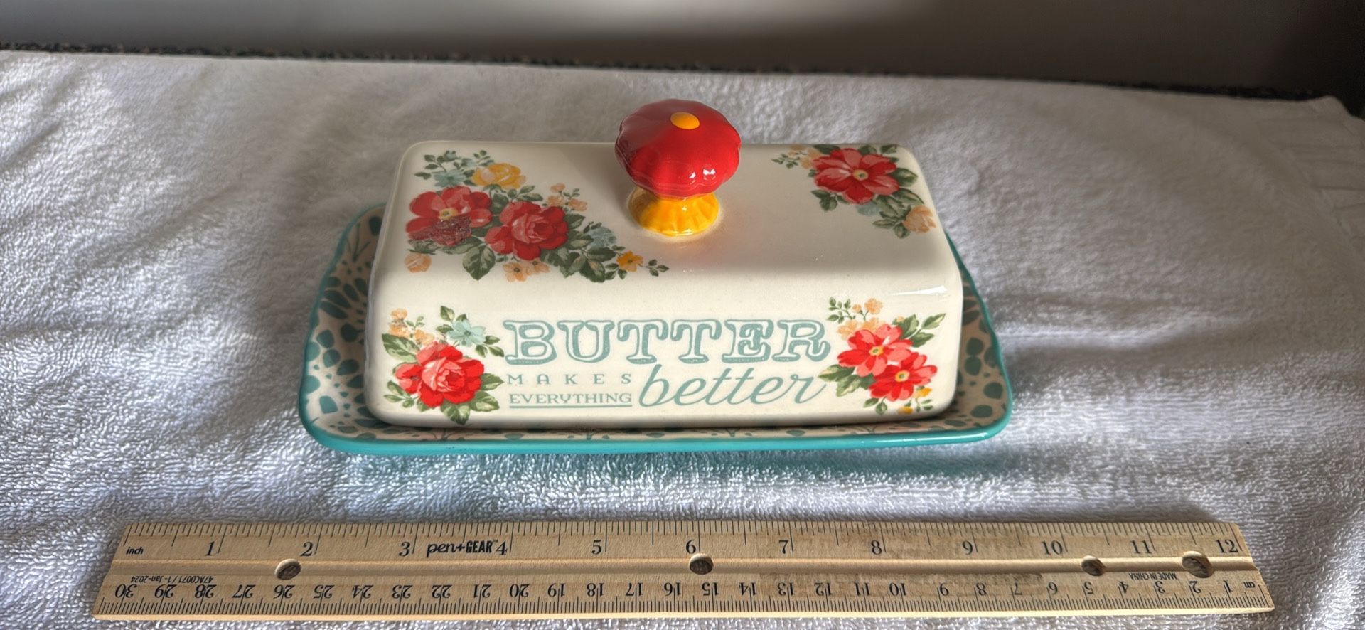 Pioneer Woman Butter Dish