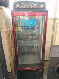 Rockstar energy drink 5ft fridge