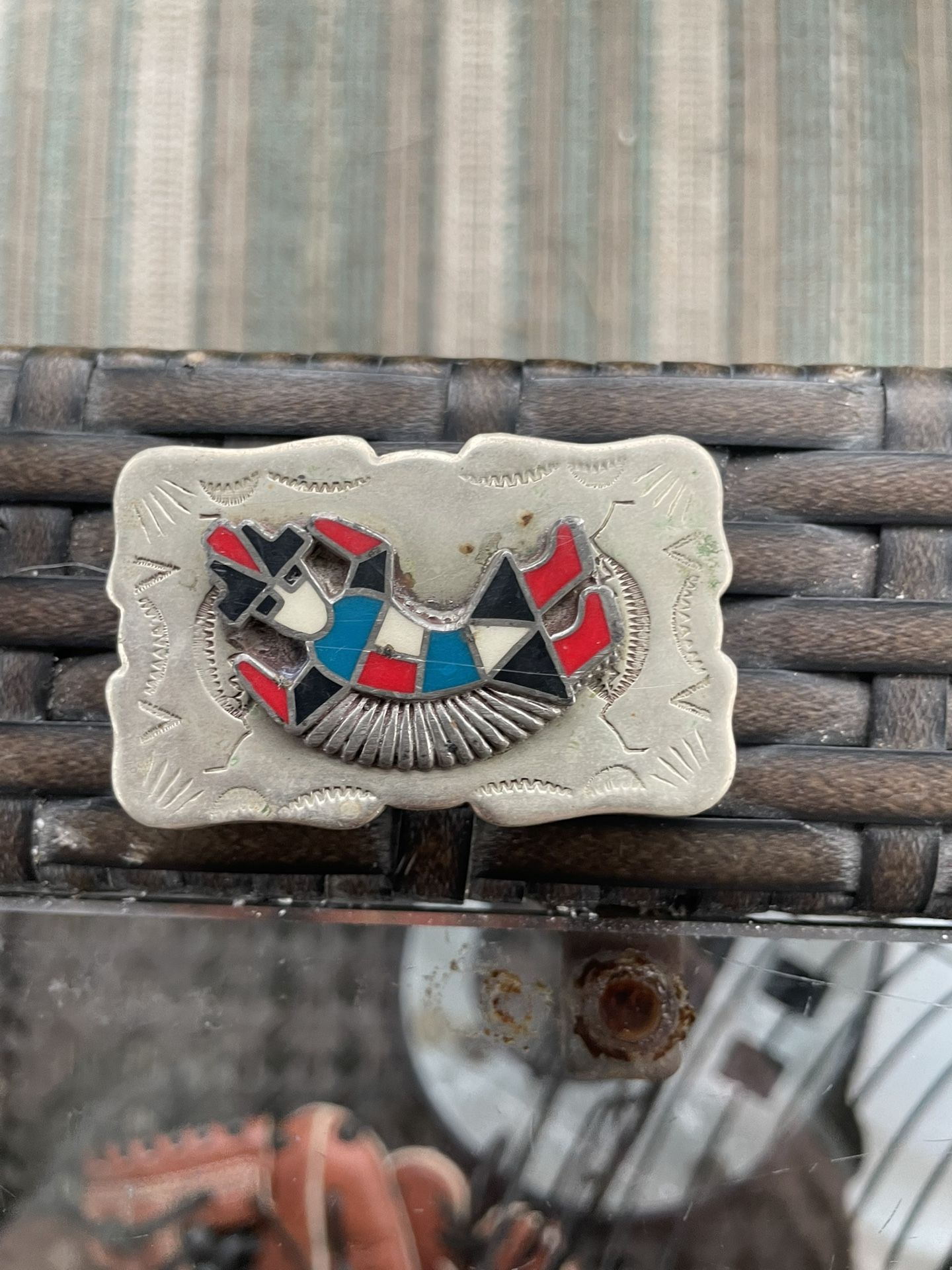 Frontier Vintage Navaho Belt Buckle