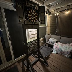 Electronic Dartboard With Stand