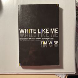 White Like Me By Tim Wise