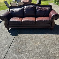 Free Leather Couch