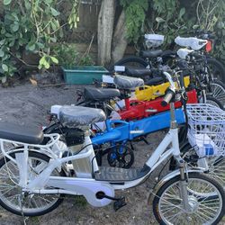 NEW YEAR 🎈 NEW ELECTRIC BIKE 48V  350W FOLDING FOR CAMPING 🏕  25 MPH 40 MPCHARGE⚡️FIRM PRICE 🚨