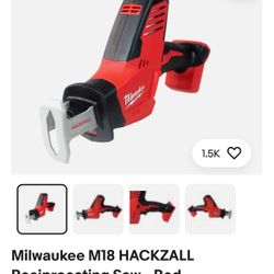 Milwaukee M18 HACKZALL Reciprocating Saw