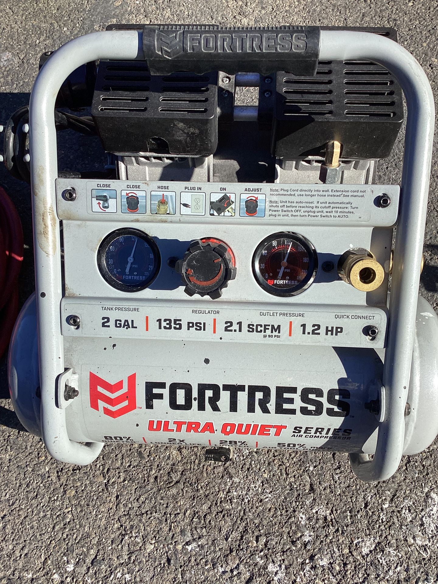 Fortress Quiet Air Compressor