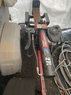 27 Ton Log splitter Troy Built