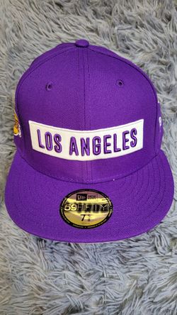 fitted hat NEW lakers 7 5/8 $20