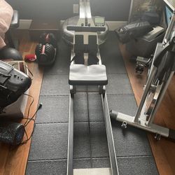 Water rowing machine 