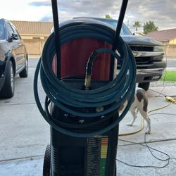 Air Compressor 15 Gal Tank With New 20’ Hose