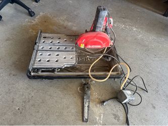 Husky tile cutter saw 7inch blade
