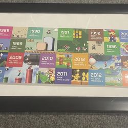 Super Mario Bros 30th Anniversary Store Display