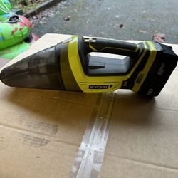 Ryobi Vacuum WITH battery