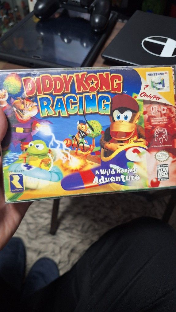 Diddy Kong Racing - Complete With Plastic Case