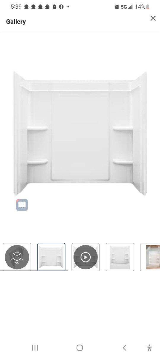  Bathtub Surround... new in the box