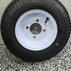 2 4 Lug 8” Trailer Wheels 