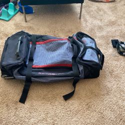 Massive Samsonite Roller Duffel Bag