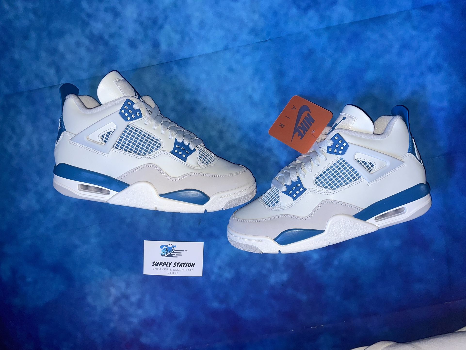 air jordan 4 military blue