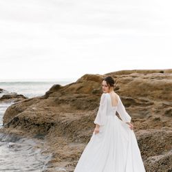 A-line Engagement/Wedding Dress 