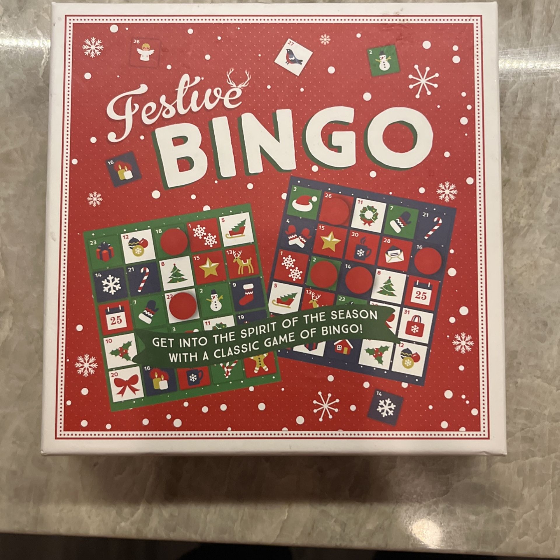 Bingo Game Festive Edition